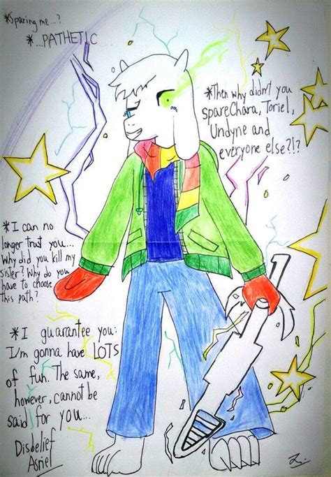 asriel au|disbelief asriel.